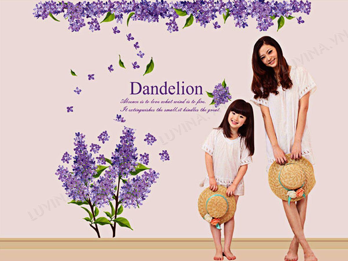 DECAL TRANG TRÍ OẢI HƯƠNG GIÀN