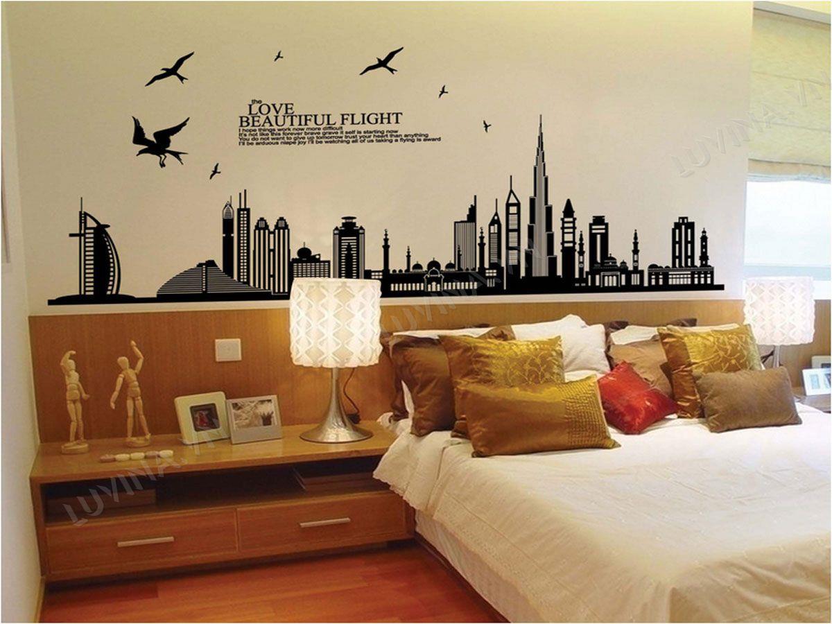 DECAL TRANG TRÍ THÀNH PHỐ ĐEN