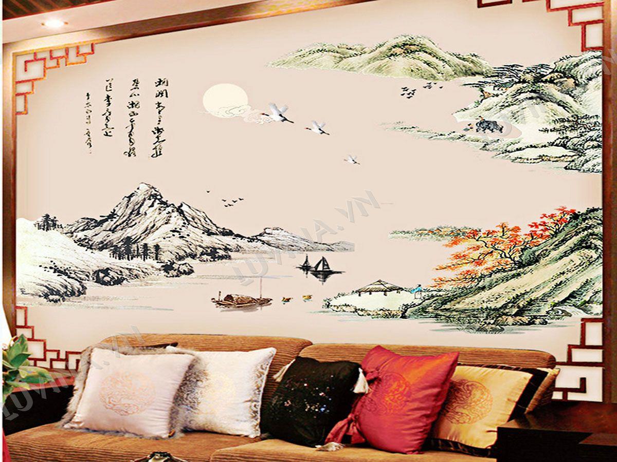 DECAL TRANG TRÍ PHONG THỦY VÀNG