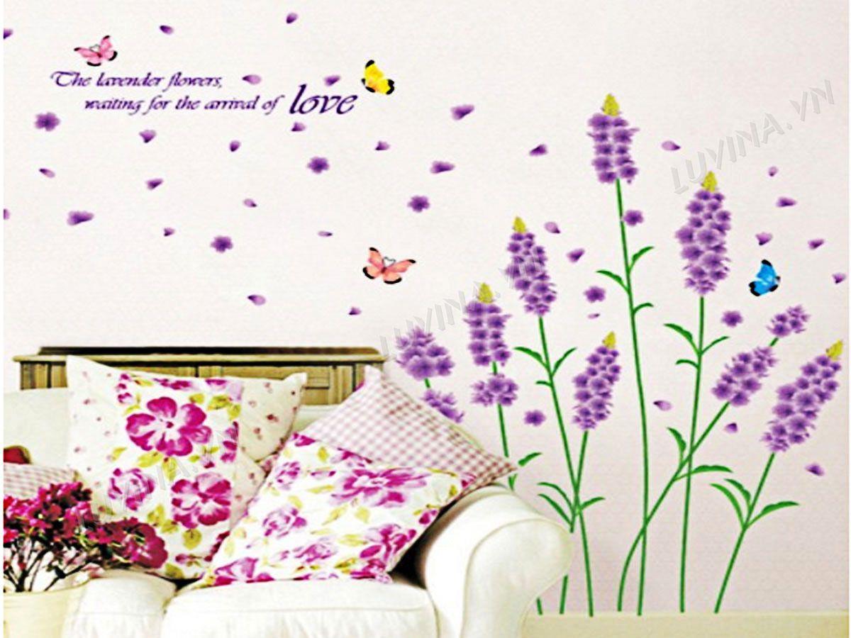 DECAL TRANG TRÍ OẢI HƯƠNG NHỎ