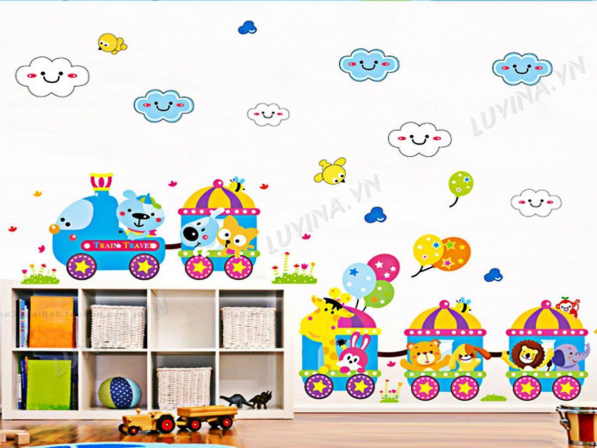 DECAL TRANG TRÍ ĐOÀN TÀU THÚ