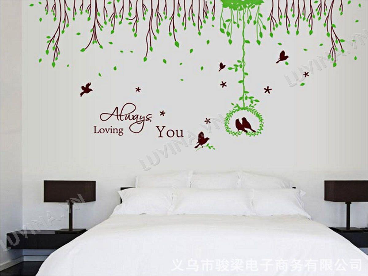 DECAL TRANG TRÍ TÁN DÂY