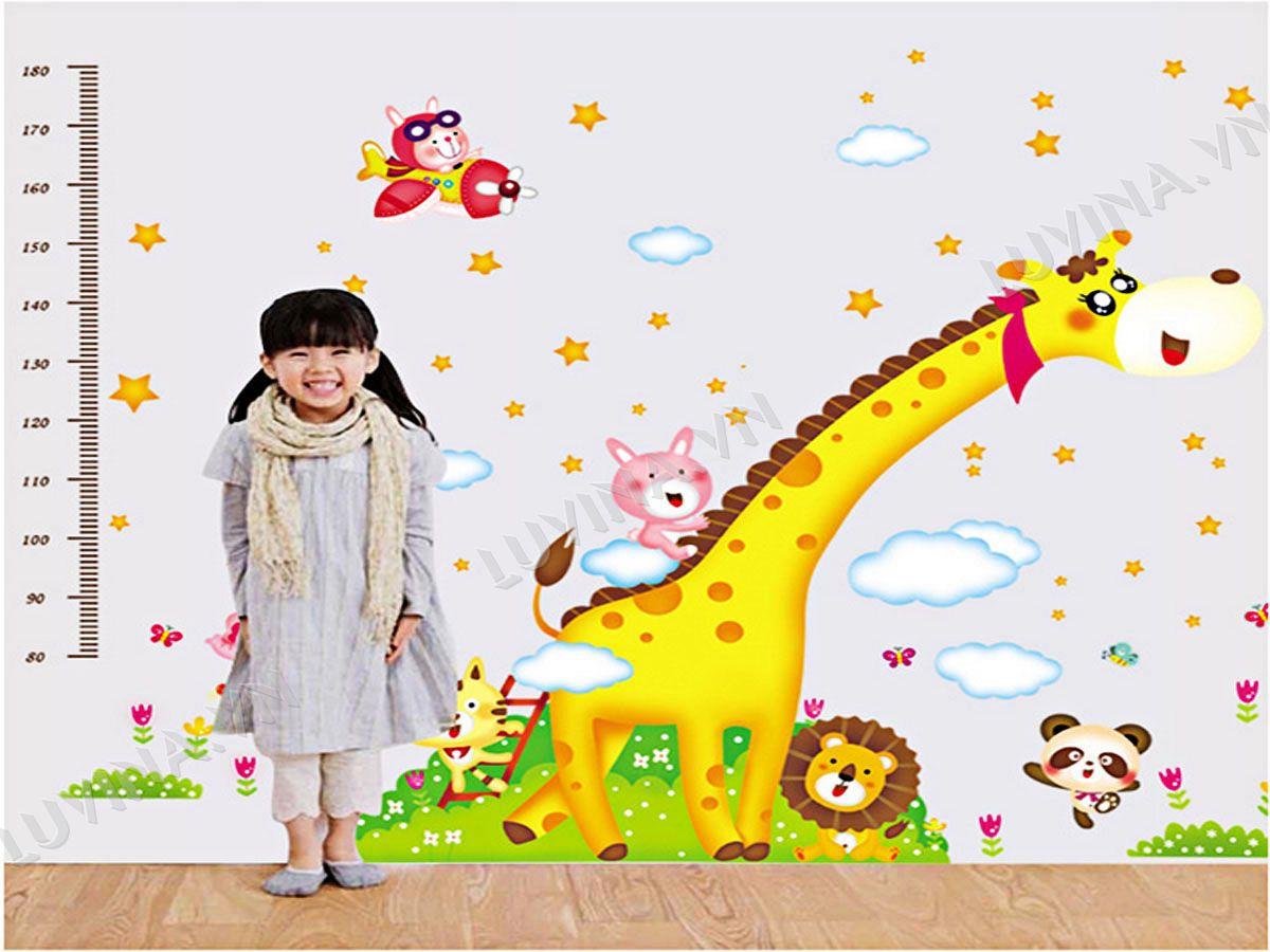 DECAL TRANG TRÍ THƯỚC HƯƠU CAO CỔ