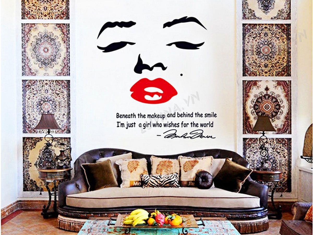 DECAL TRANG TRÍ KHUÔN MẶT