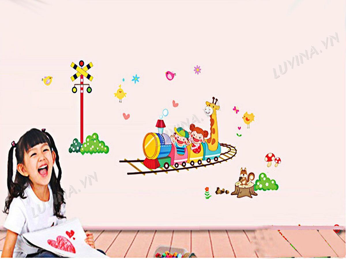 DECAL TRANG TRÍ ĐOÀN TÀU HƯƠU