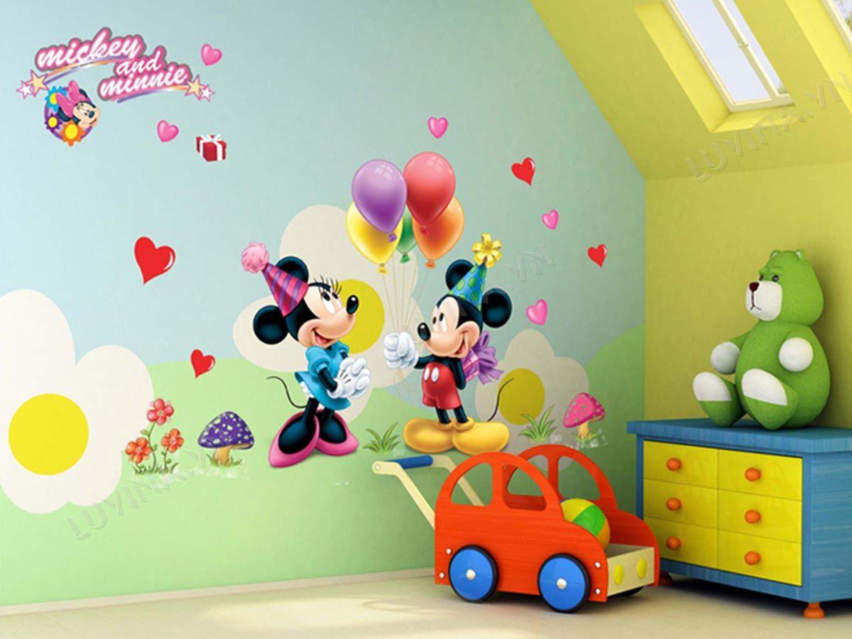 DECAL TRANG TRÍ MICKEY