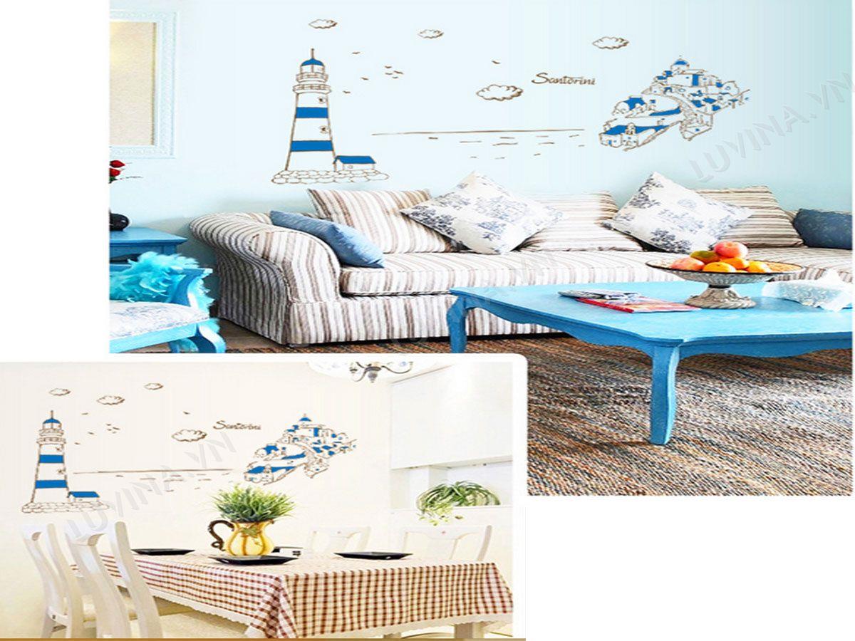 DECAL TRANG TRÍ NGỌN HẢI ĐĂNG