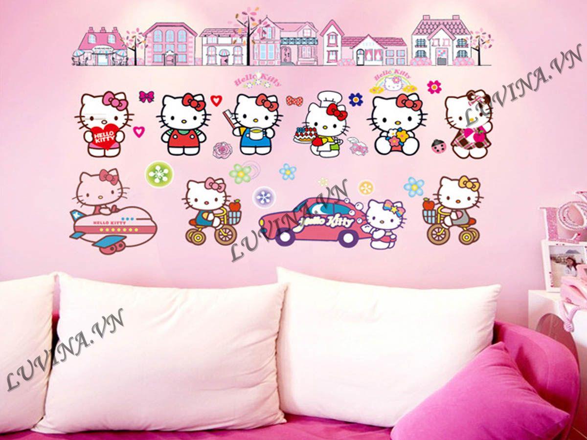 DECAL TRANG TRÍ THÀNH PHỐ KITY