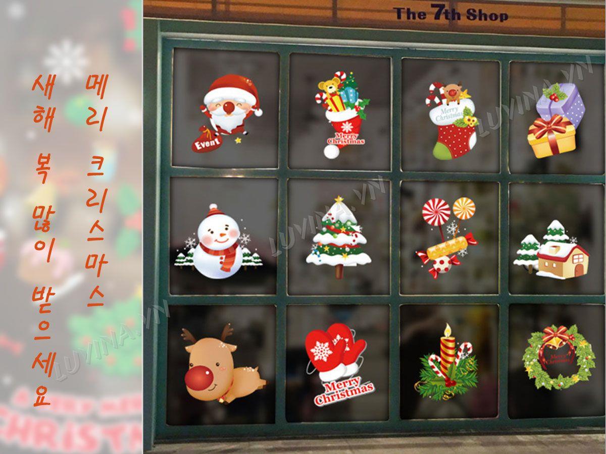 DECAL TRANG TRÍ HÌNH DÁN NOEN