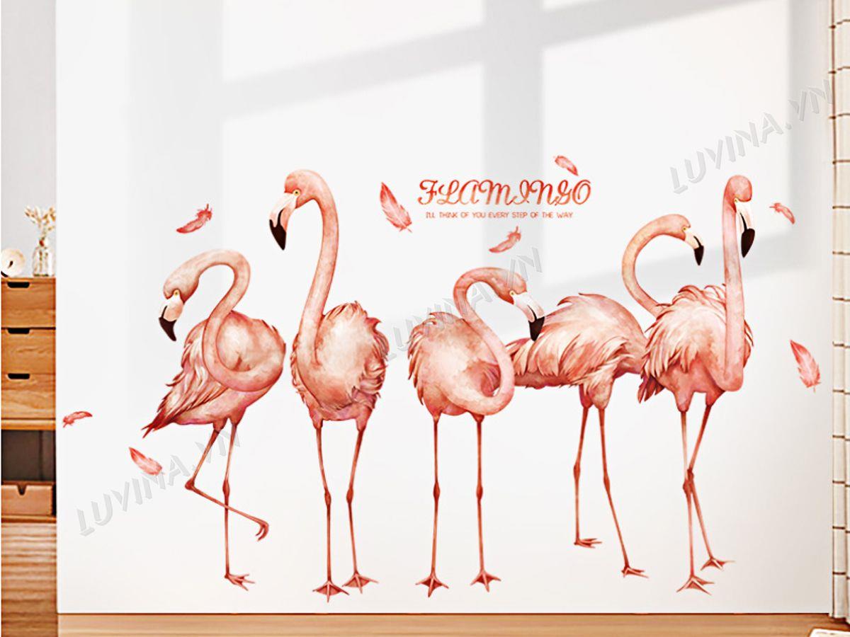 DECAL TRANG TRÍ ĐÀN HẠC CAM