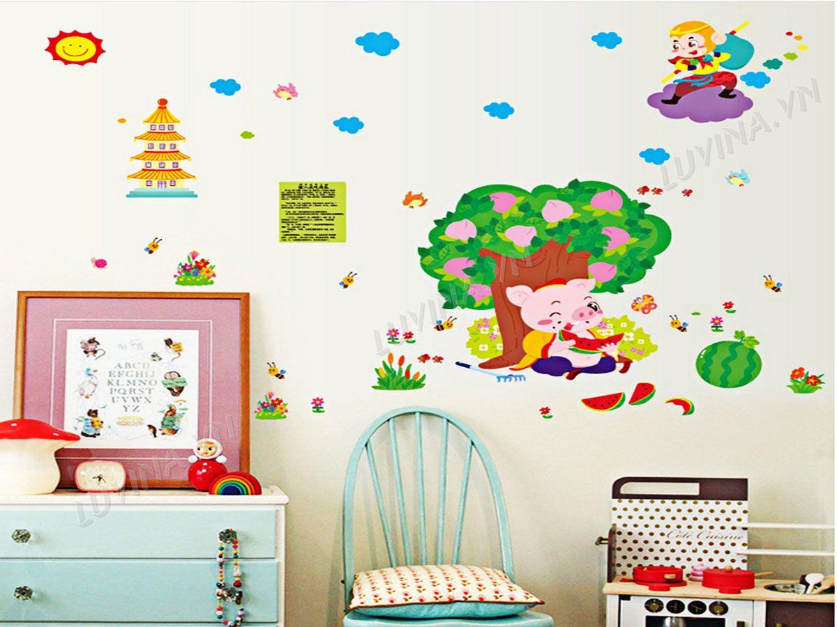 DECAL TRANG TRÍ TÂY DU KÝ