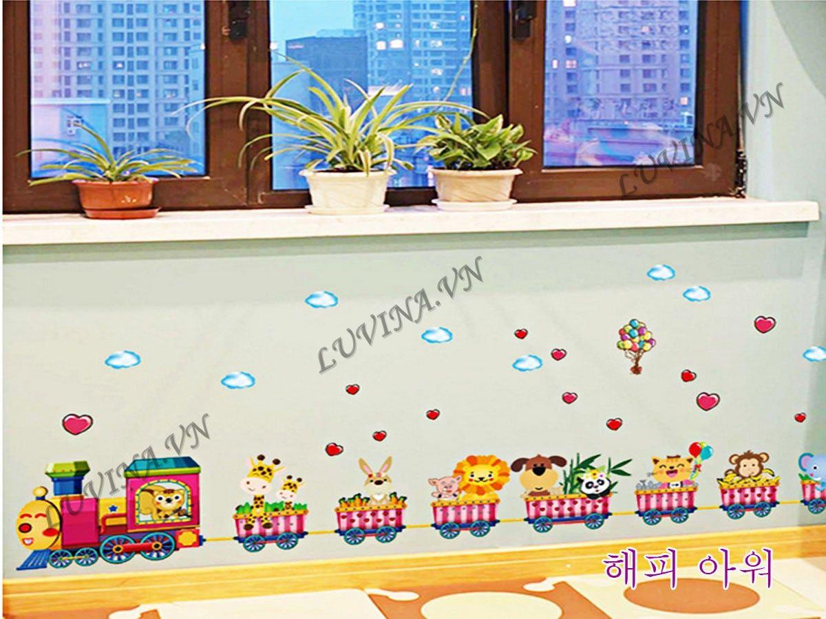 DECAL TRANG TRÍ TÀU THÚ