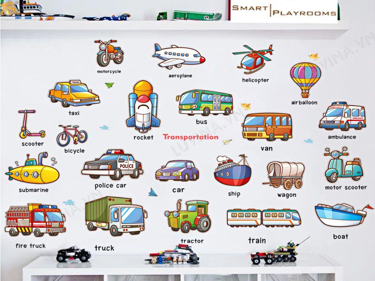 DECAL TRANG TRÍ Ô TÔ TIẾNG ANH