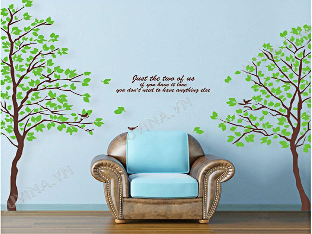 DECAL TRANG TRÍ CÂY 6 KIỂU