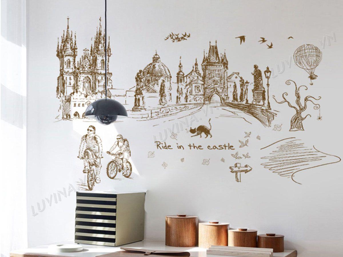 DECAL TRANG TRÍ THÀNH PHỐ DU LỊCH NÂU